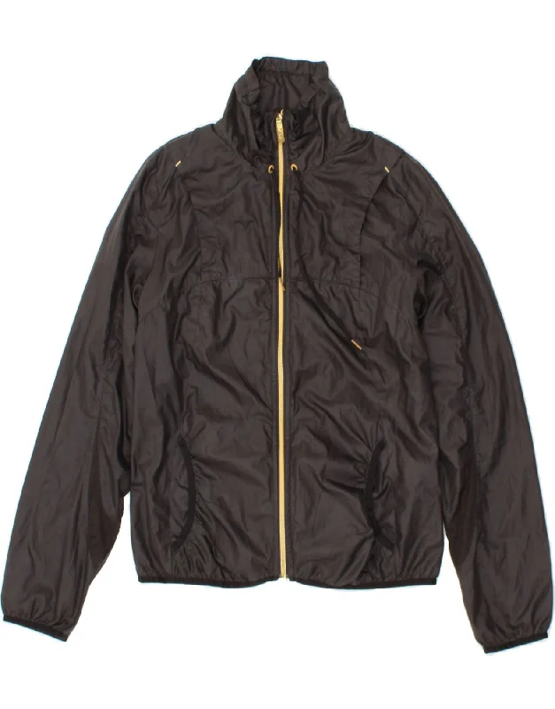 Weekend Deals That Spark PUMA Womens Rain Jacket UK 14 Large Black Polyester