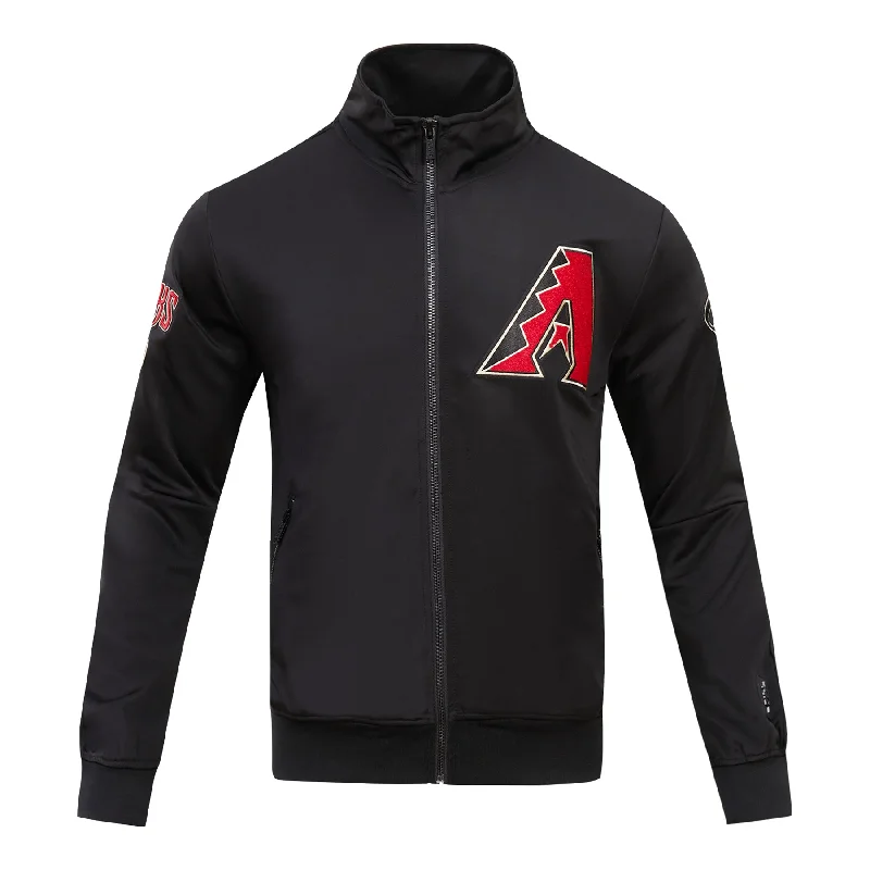 Weekend Offers That Amaze MLB ARIZONA DIAMONDBACKS CLASSIC MEN'S TRACK JACKET (BLACK) Weekend Offers That Amaze MLB ARIZONA DIAMONDBACKS CLASSIC MEN'S TRACK JACKET (BLACK)