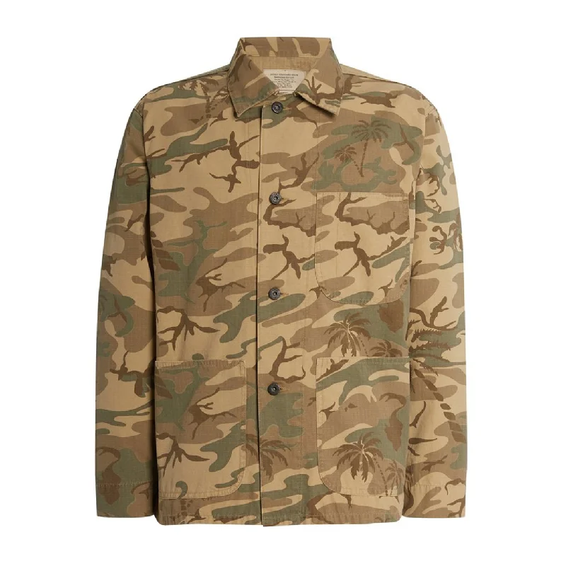 Steals and Deals RRL by Ralph Lauren Harrison Jacket Green Camo