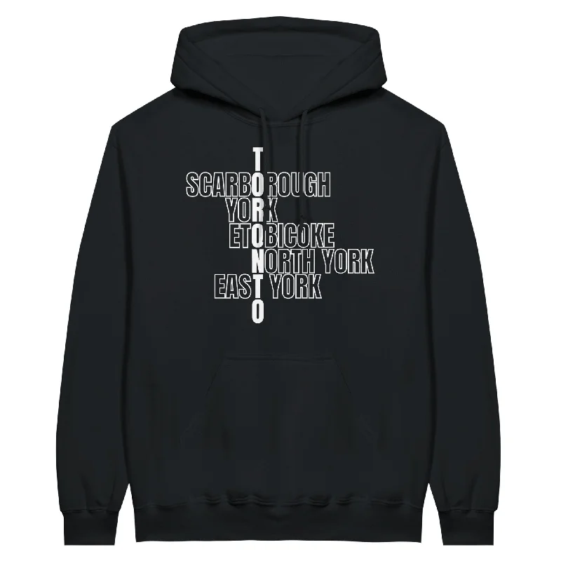 Savings Galore "Toronto 6 Boroughs" Classic Unisex Pullover Hoodie