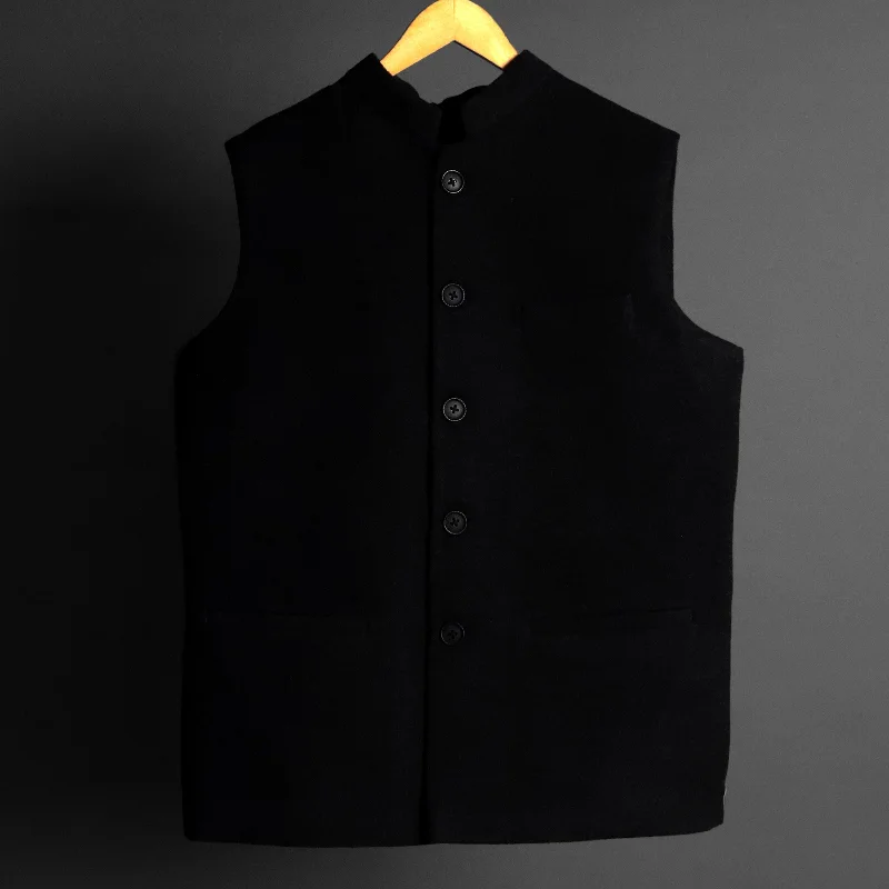 Weekend Bargains to Sizzle RDKLU Woolen Tweed MEN'S Waist-coat #15