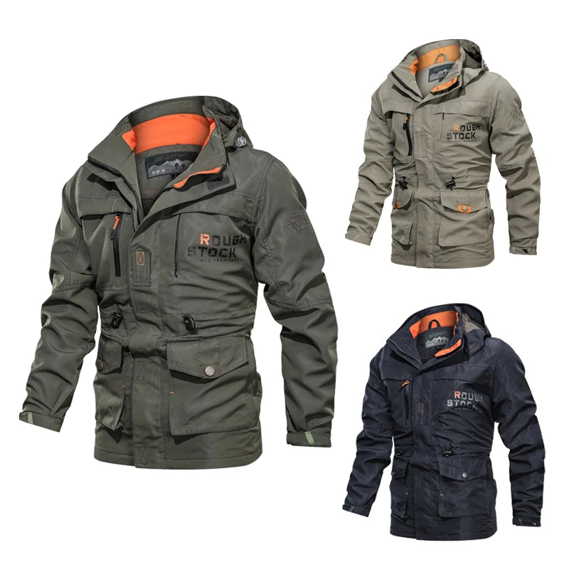 Weekend Offers That Amaze Men Tactical Zipper Jacket Outdoor Hooded Multi Pocket Windbreaker Waterproof Fashion Coat Camping Triping Casual Spring Clothes Weekend Offers That Amaze Men Tactical Zipper Jacket Outdoor Hooded Multi Pocket Windbreaker Waterproof Fashion Coat Camping Triping Casual Spring Clothes