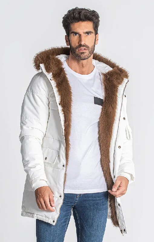 Take Advantage White iD Coat