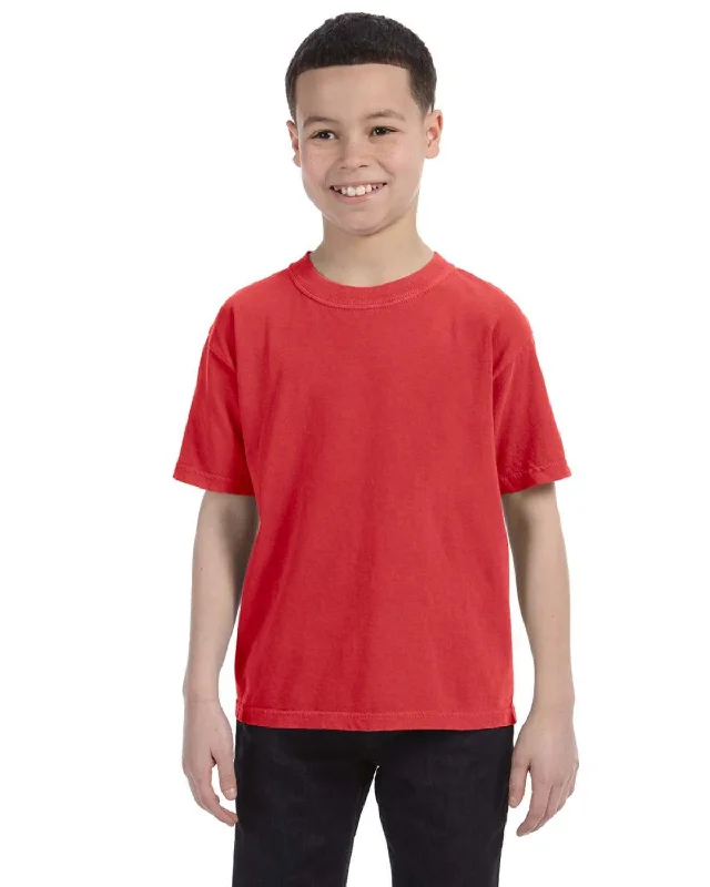 Weekend Savings Bonanza Comfort Colors Youth Garment-Dyed T-Shirt | Red