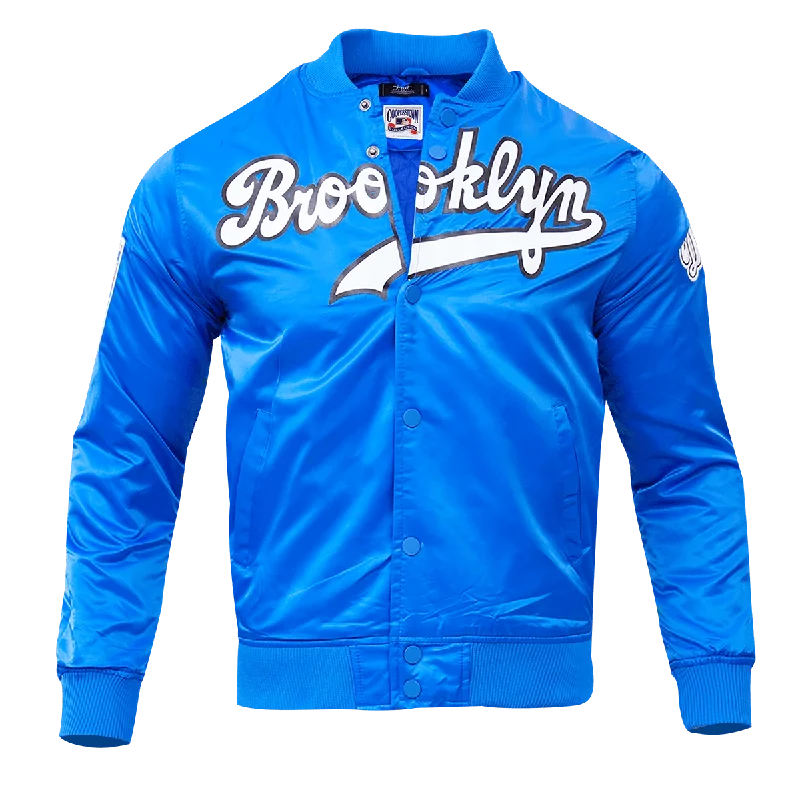 Weekend Offers That Please MLB BROOKLYN DODGERS BIG LOGO MEN'S SATIN JACKET (ROYAL BLUE) Weekend Offers That Please MLB BROOKLYN DODGERS BIG LOGO MEN'S SATIN JACKET (ROYAL BLUE)