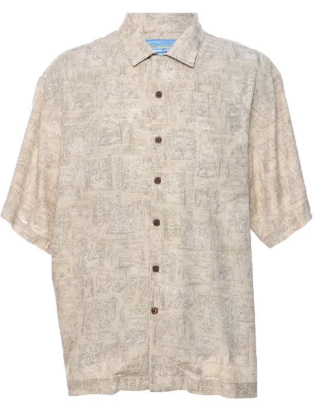 Top Pick Silk Hawaiian Shirt - XL