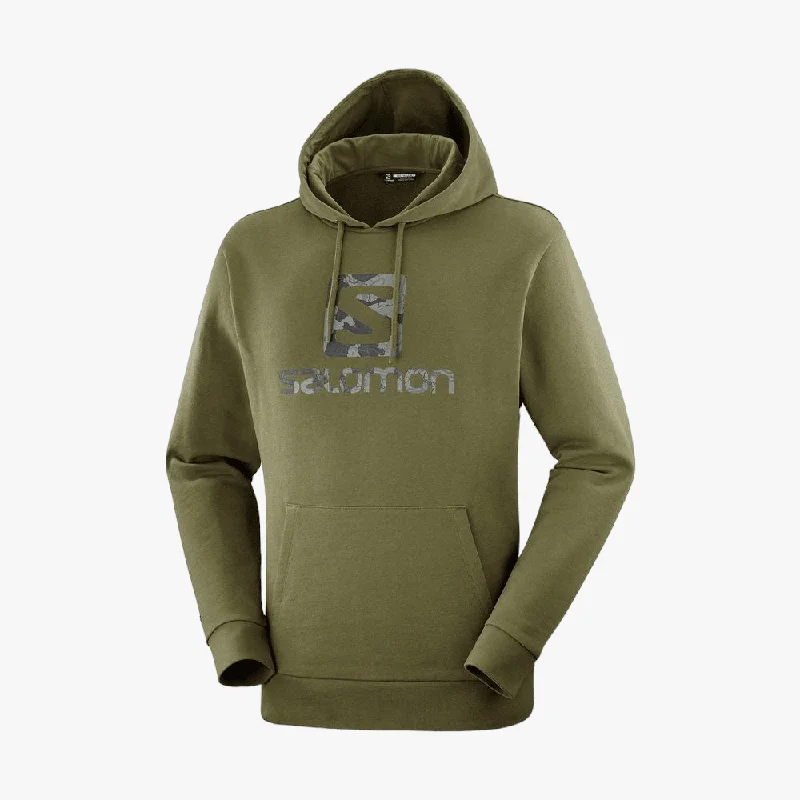 Weekend Bargains to Enjoy Salomon Mens Outlife Pullover Hoodie Olive