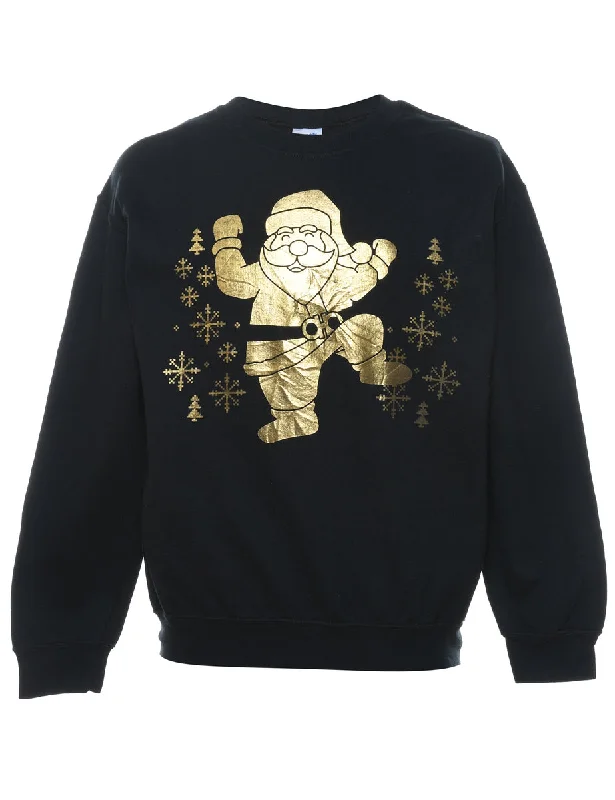Exclusive Weekend Offers Inside Santa Claus Christmas Sweatshirt - M