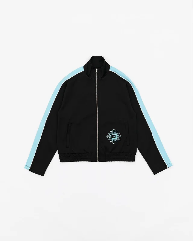 Markdown Sale Emblem Track Jacket - Black