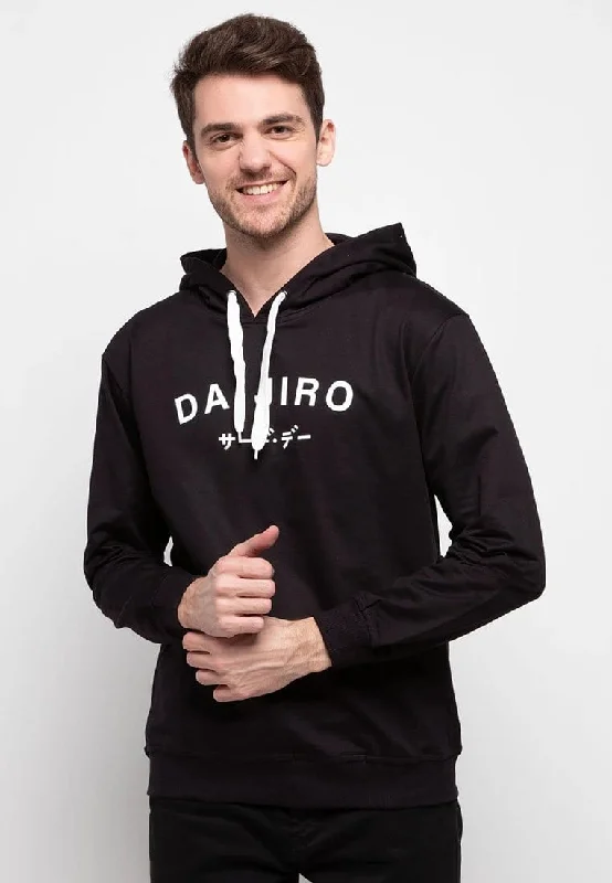 Weekend Specials to Enjoy Third Day MO194 hoodies casual pria dateng daijiro hitam Weekend Specials to Enjoy Third Day MO194 hoodies casual pria dateng daijiro hitam