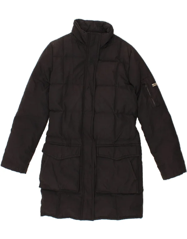 Weekend Bargains to Love WOOLRICH Womens Loose Fit Padded Coat UK 6 XS Black Polyester Weekend Bargains to Love WOOLRICH Womens Loose Fit Padded Coat UK 6 XS Black Polyester