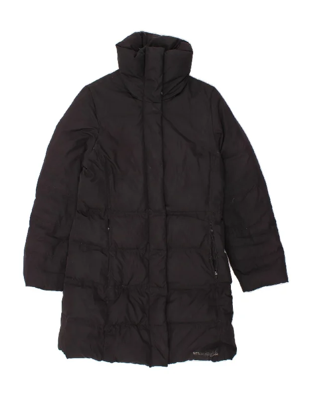 Exclusive Deal GAS Womens Padded Coat UK 14 Medium Black Polyester