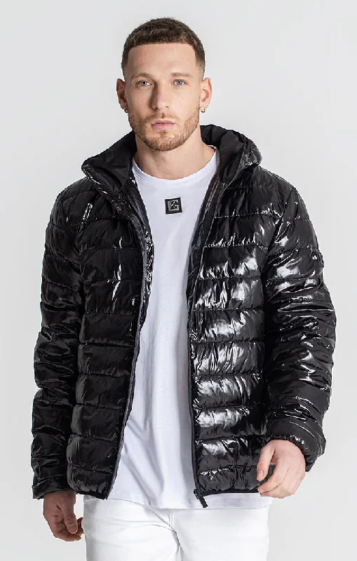 Online Deal Black Team Puffer Jacket