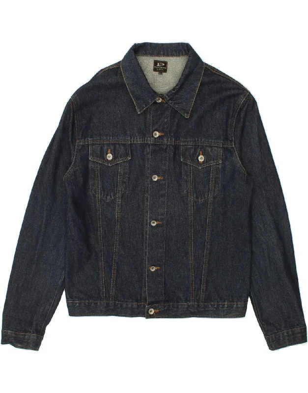 Early Access PIT STOP Womens Denim Jacket UK 18 XL Navy Blue Cotton