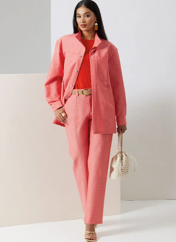 Weekend Specials to Cherish Vogue Unisex Trousers & Shirts V2039