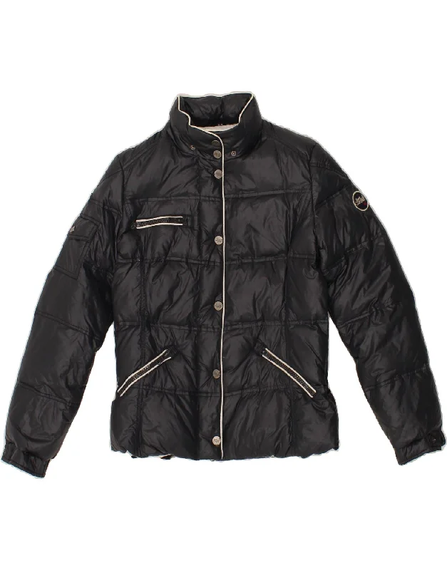 Weekend-Only Price Drops BEST COMPANY Womens Padded Jacket UK 14 Large Black Polyester Weekend-Only Price Drops BEST COMPANY Womens Padded Jacket UK 14 Large Black Polyester
