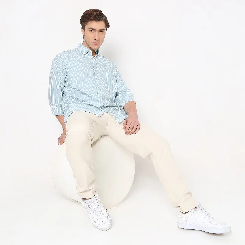 Don't Delay Regular Fit Striped Shirt