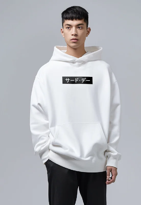 Lowest Price MOA79 Hoodies Premium ScubaLux Anti Kusut Waterproof "Katakana Inverted" Putih Lowest Price MOA79 Hoodies Premium ScubaLux Anti Kusut Waterproof "Katakana Inverted" Putih