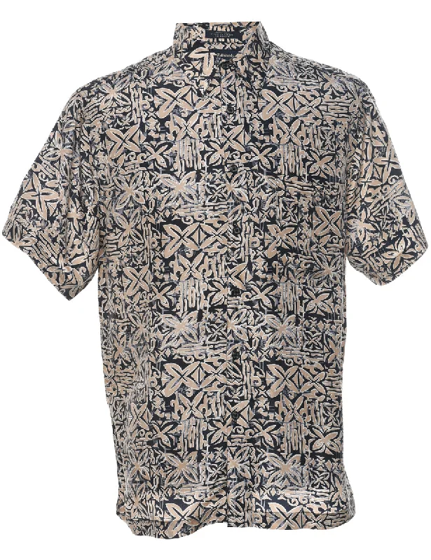The Best Deal Silk Hawaiian Shirt - M