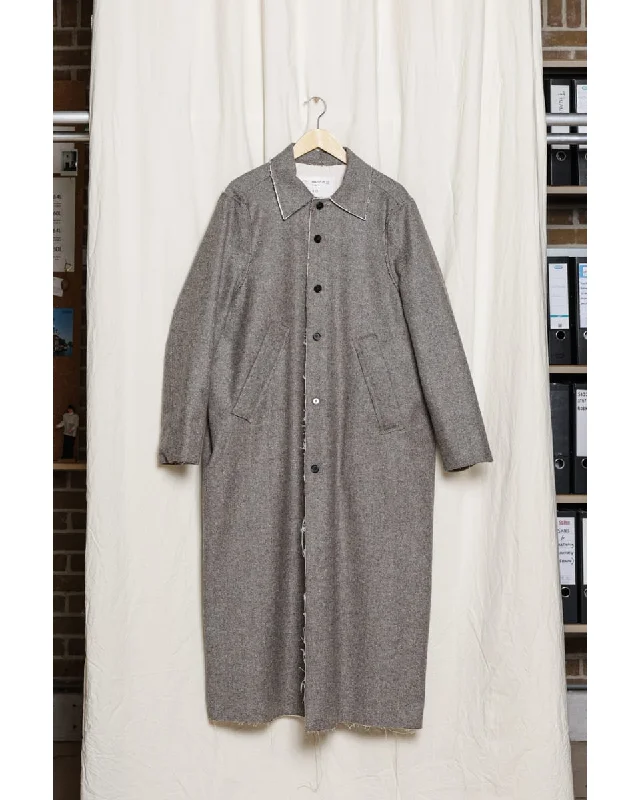 Weekend Shopping Bliss LONG GAP COAT