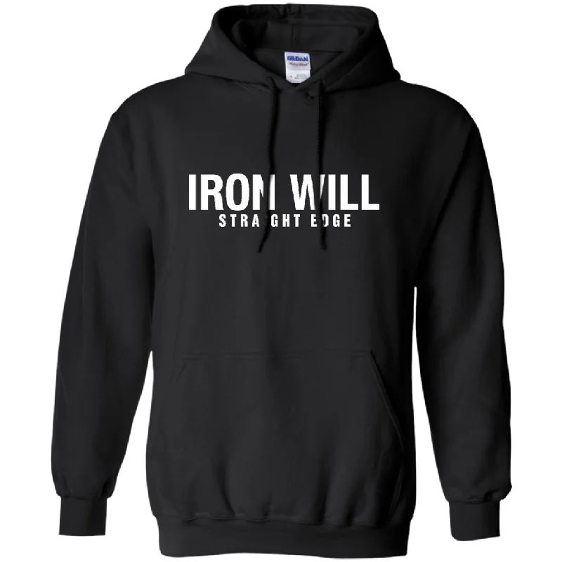 Weekend Bargains Just for You Iron Will Straight Edge Hoodie