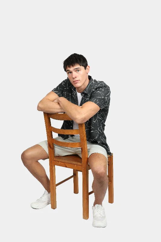 Take Action Linear Short Sleeve Shirt