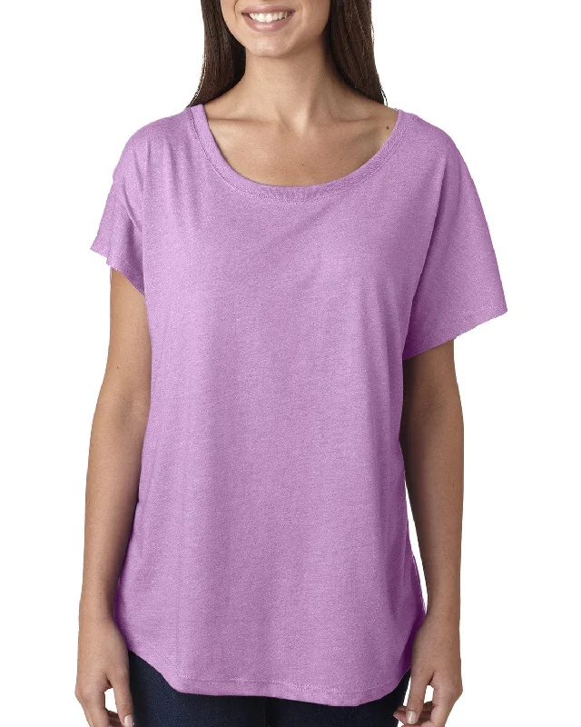 Weekend Discounts You Deserve Next Level Ladies Triblend Dolman | Vintage Lilac