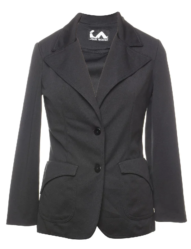 Special Price Single Breasted Black Blazer - S