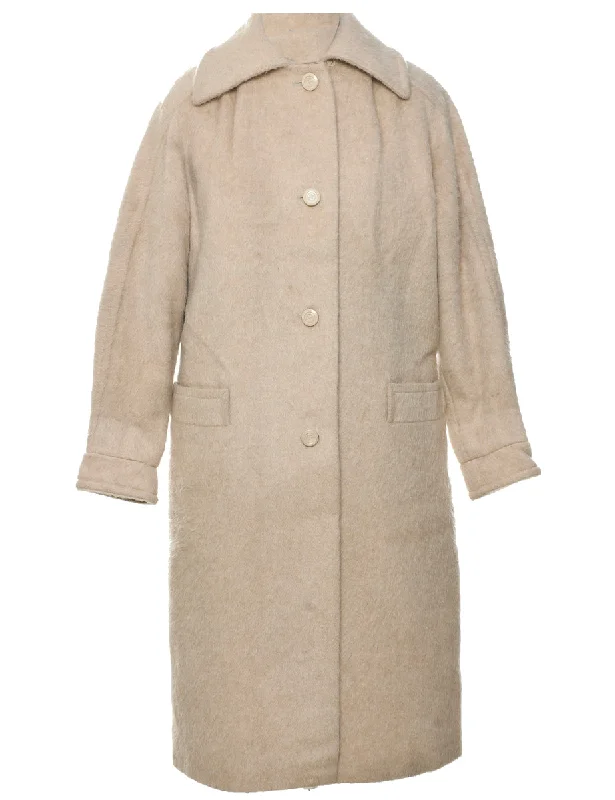 Buy Today Single Breasted Wool Coat - L