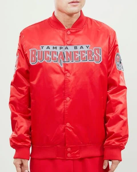 Celebrate the Weekend with Discounts NFL TAMPA BAY BUCCANEERS WORDMARK MEN'S SATIN JACKET (RED) Celebrate the Weekend with Discounts NFL TAMPA BAY BUCCANEERS WORDMARK MEN'S SATIN JACKET (RED)