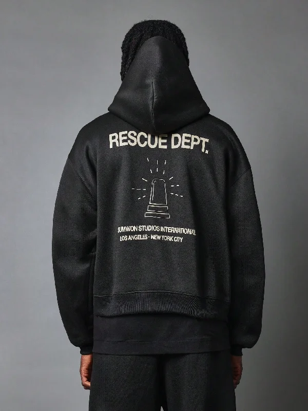 Weekend Specials to Enjoy Regular Fit Overhead Hoodie With Graphic Print