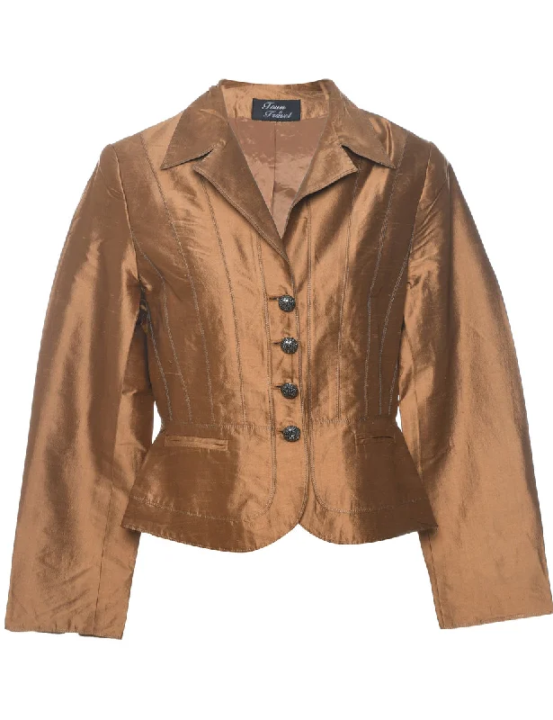 Online Deal Silk Evening Jacket - M