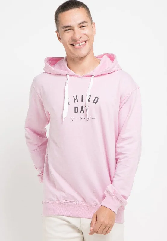 Shop and Save Third Day MO182 Hoodies TD simple pink