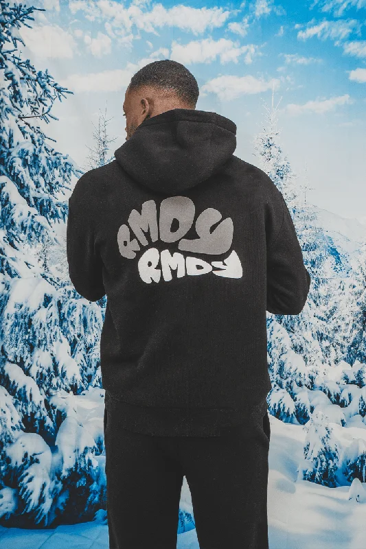 Weekend Savings Fiesta Black Bubble Hoodie