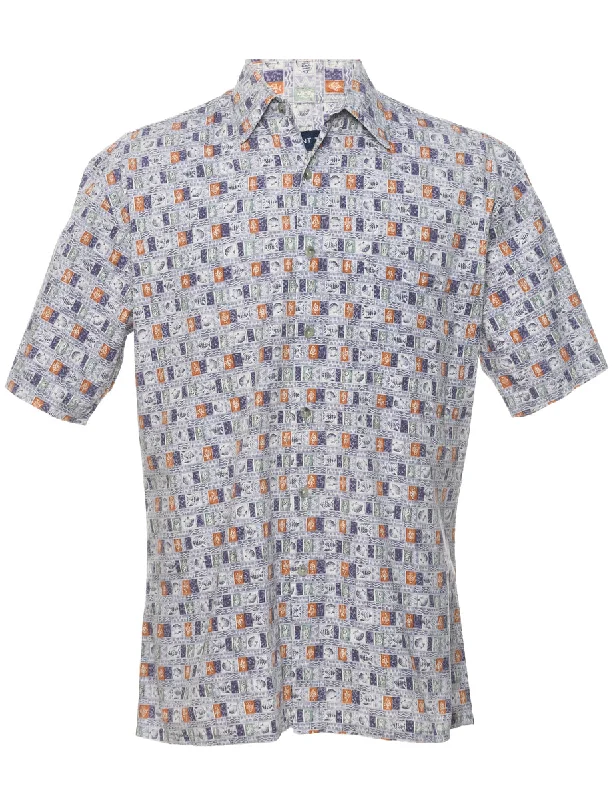 Weekend Deals That Spark Short Sleeve Hawaiian Shirt - S