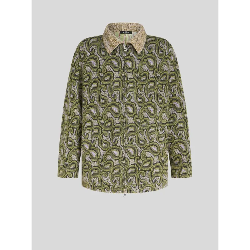 Best Seller KNITTED PAISLEY JACKET