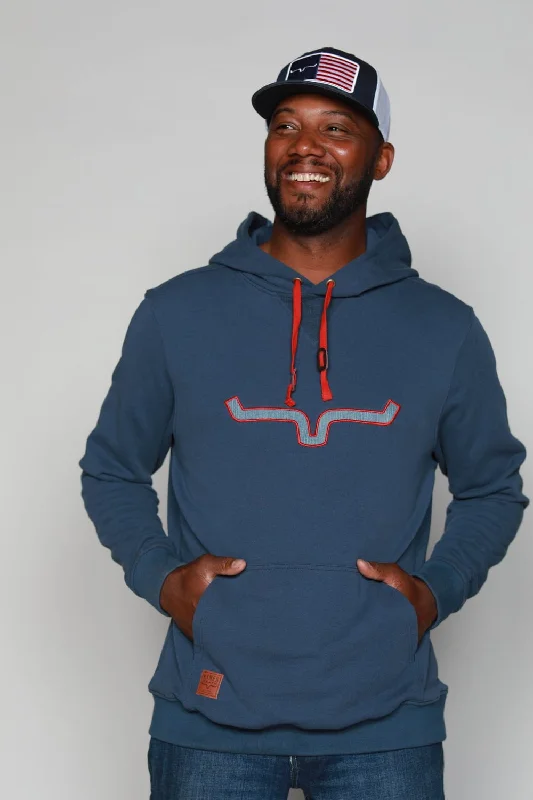 Weekend Extravaganza: Shop Now Kimes Ranch Mens TTL Hoodie Marine Blue 100% Cotton L/S Weekend Extravaganza: Shop Now Kimes Ranch Mens TTL Hoodie Marine Blue 100% Cotton L/S