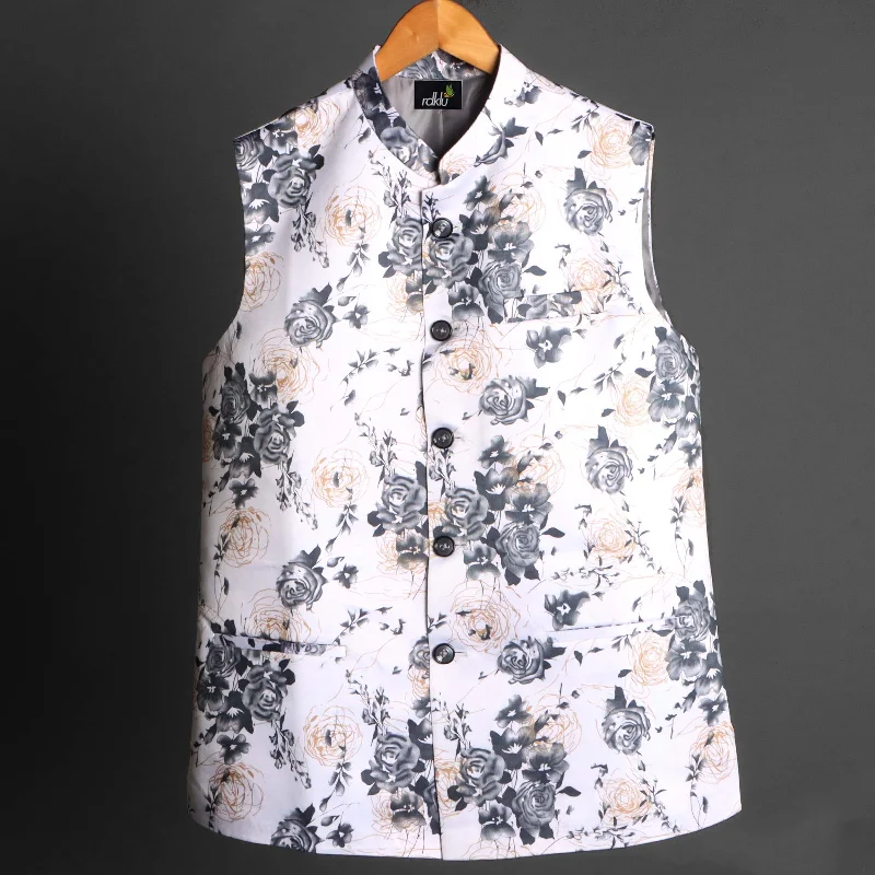 Low Cost RDKLU Printed MEN'S Waist-coat #9