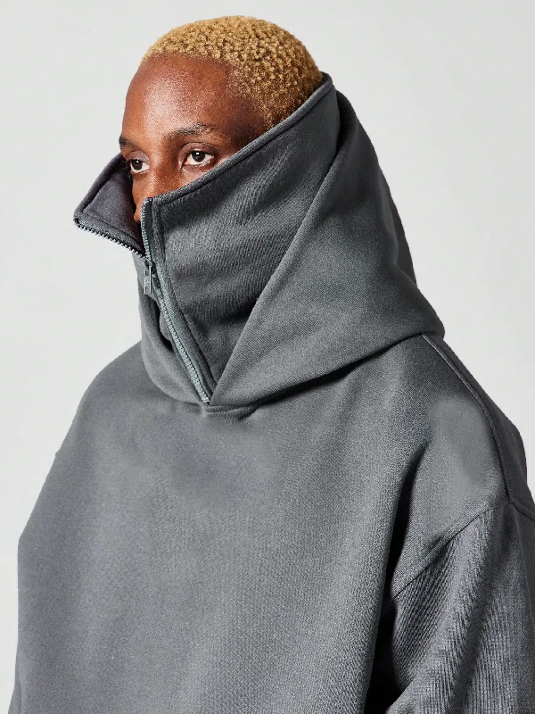 Mega Discount Masked Overhead Hoodie With Side Pockets
