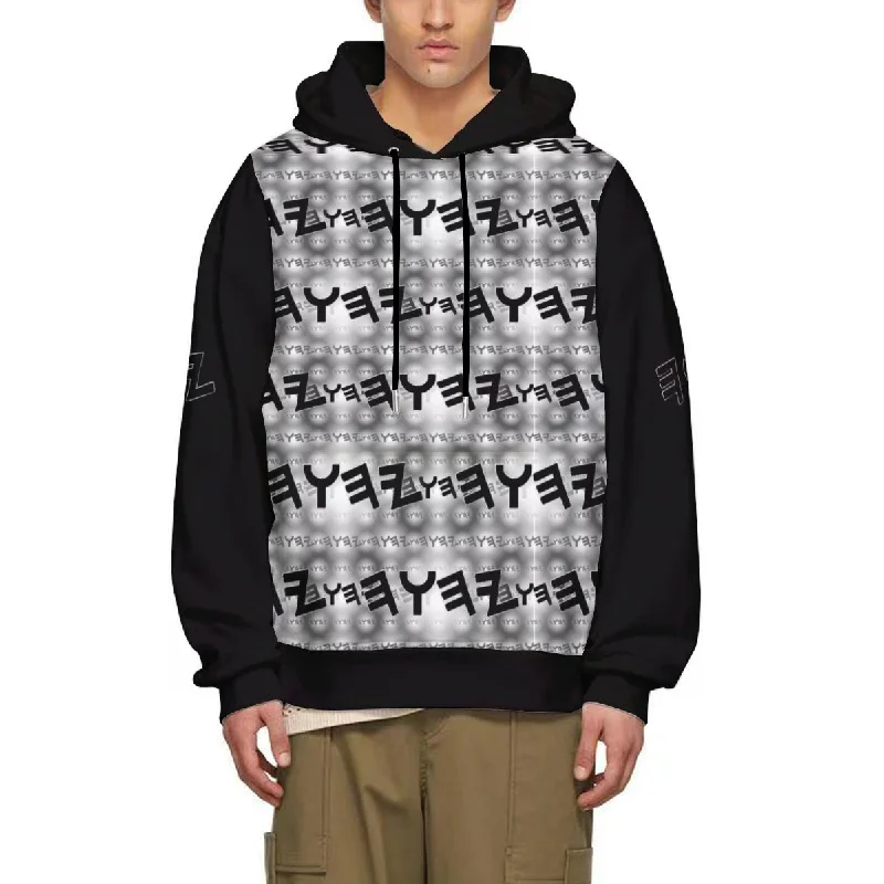 Savings Soar This Weekend Most High God - Yahuah 01-01 Black Men's Designer Pullover Hoodie