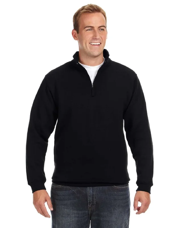 Weekend Savings Fiesta J America Heavyweight Fleece Quarter-Zip | Black