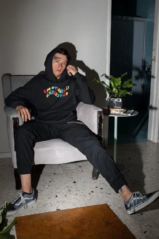 Don't Delay Emotionally Exhausted: Aesthetic - WINTER HOODIES