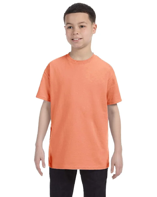New Arrival Hanes Youth Authentic-T T-Shirt | Candy Orange