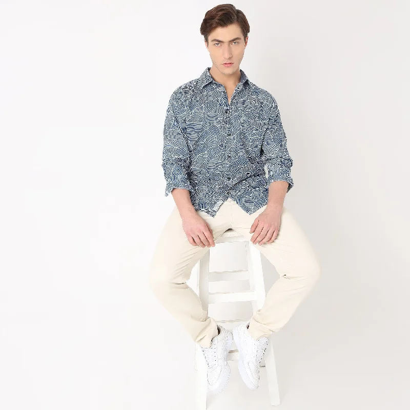 Weekend Deals That Please Regular Fit Printed Shirt