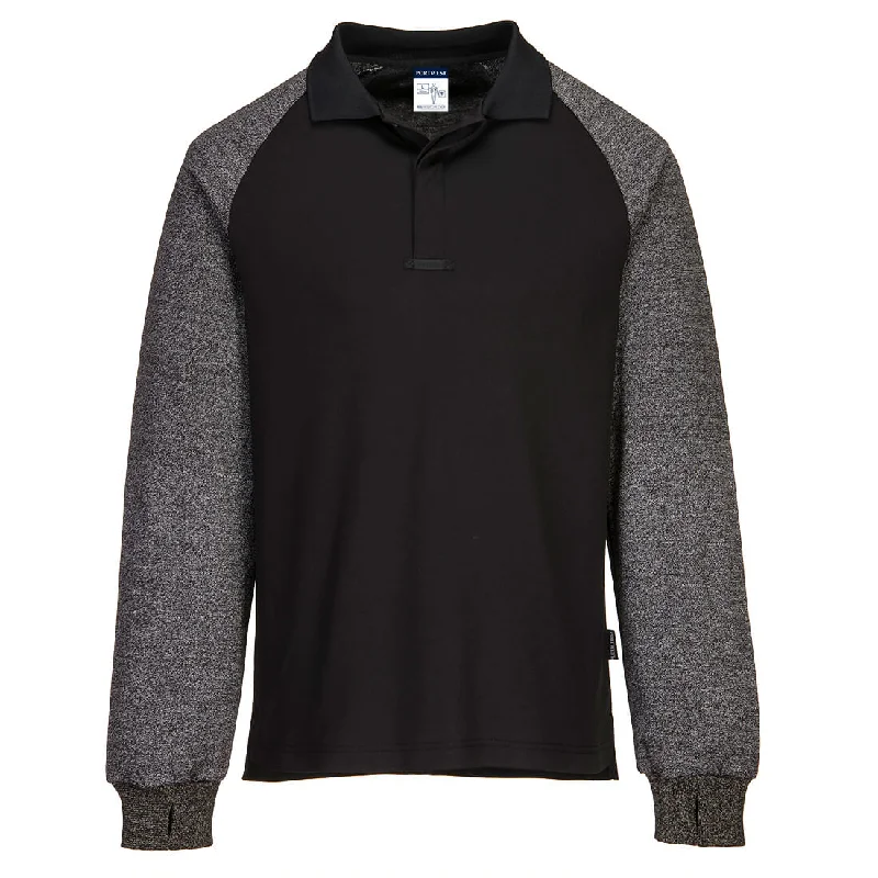 Year-End Deals Portwest Polo Shirt with Cut Resistant Sleeves