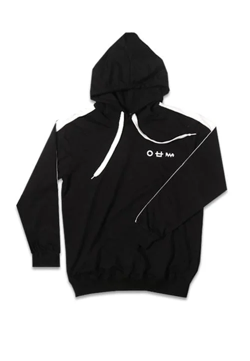 Limited Offer MO008Y Men Hoodie Logo cst list blk x Boy