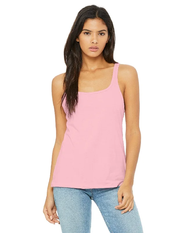Price Drop Bella+Canvas Ladies Relaxed Jersey Tank | Pink