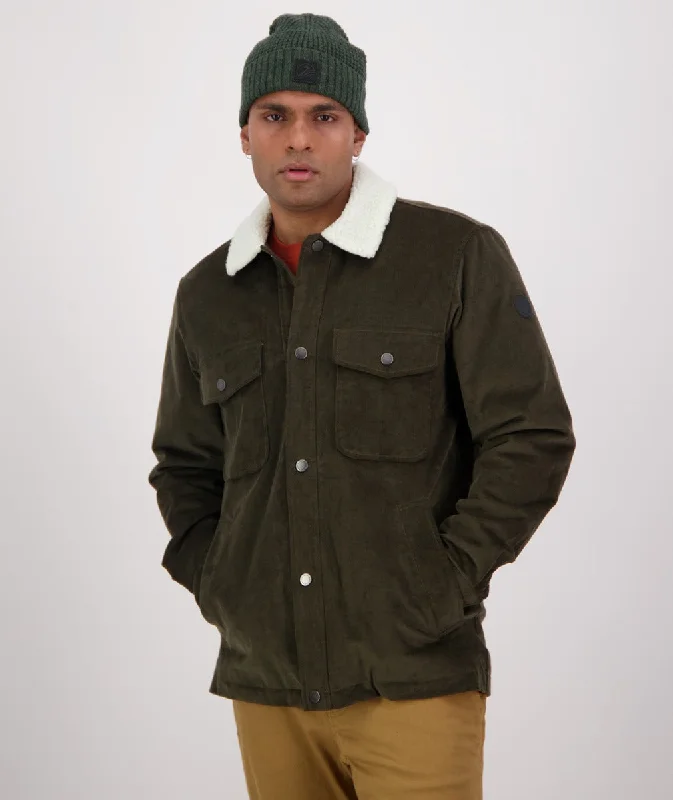 Weekend Offers That Sizzle Kaituna Corduroy Jacket - Olive