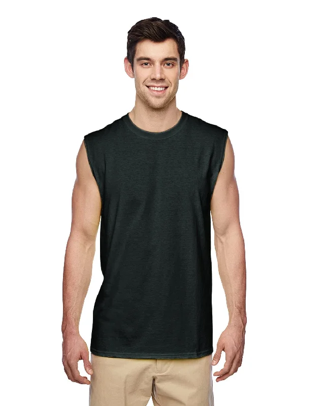 Weekend Savings Sensation Jerzees Dri-POWER Sleeveless Shooter T-Shirt | Black