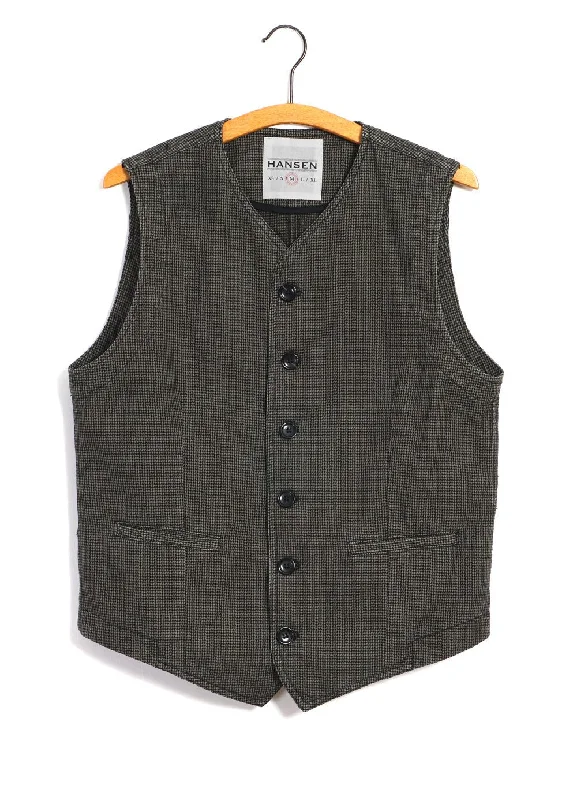 Early Bird KAJ | Casual Waistcoat | Black Sand